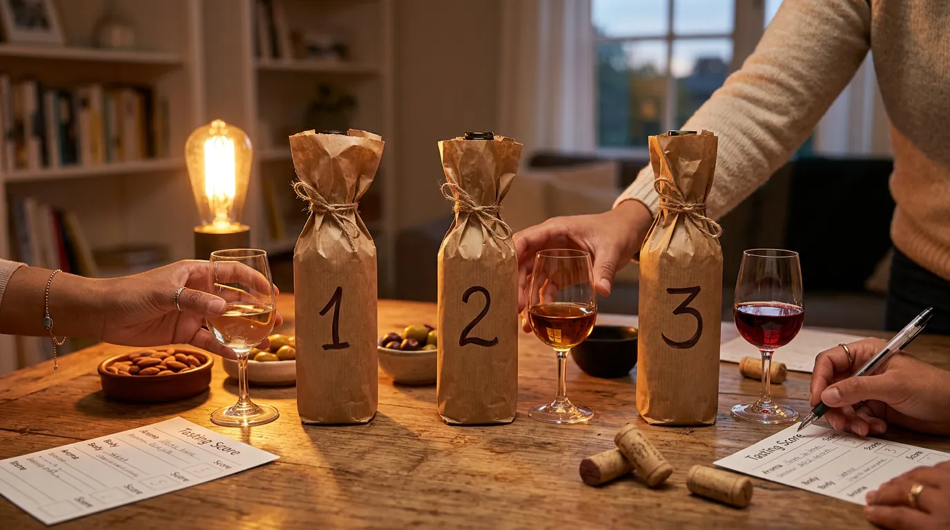 Blind tasting with friends